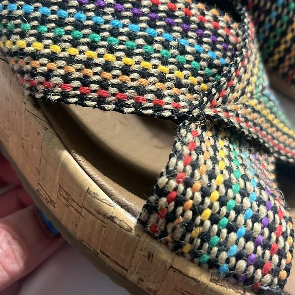 Skechers Beverlee Wedge Slip-on Sandals-Size 10 - Picture 2 of 10